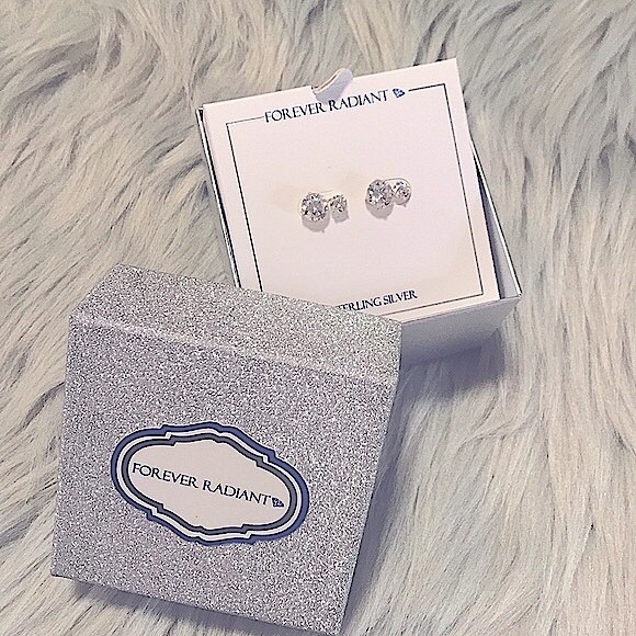 💎Brilliant Sparkle CZ 925sSterling Silver Earring - Picture 5 of 16